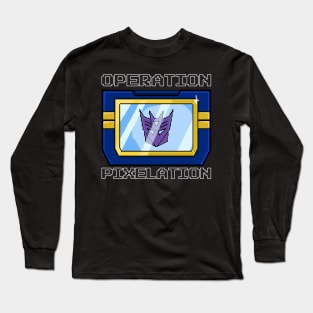 TF Pixelations - Soundwave Long Sleeve T-Shirt